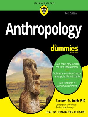 cover image of Anthropology for Dummies